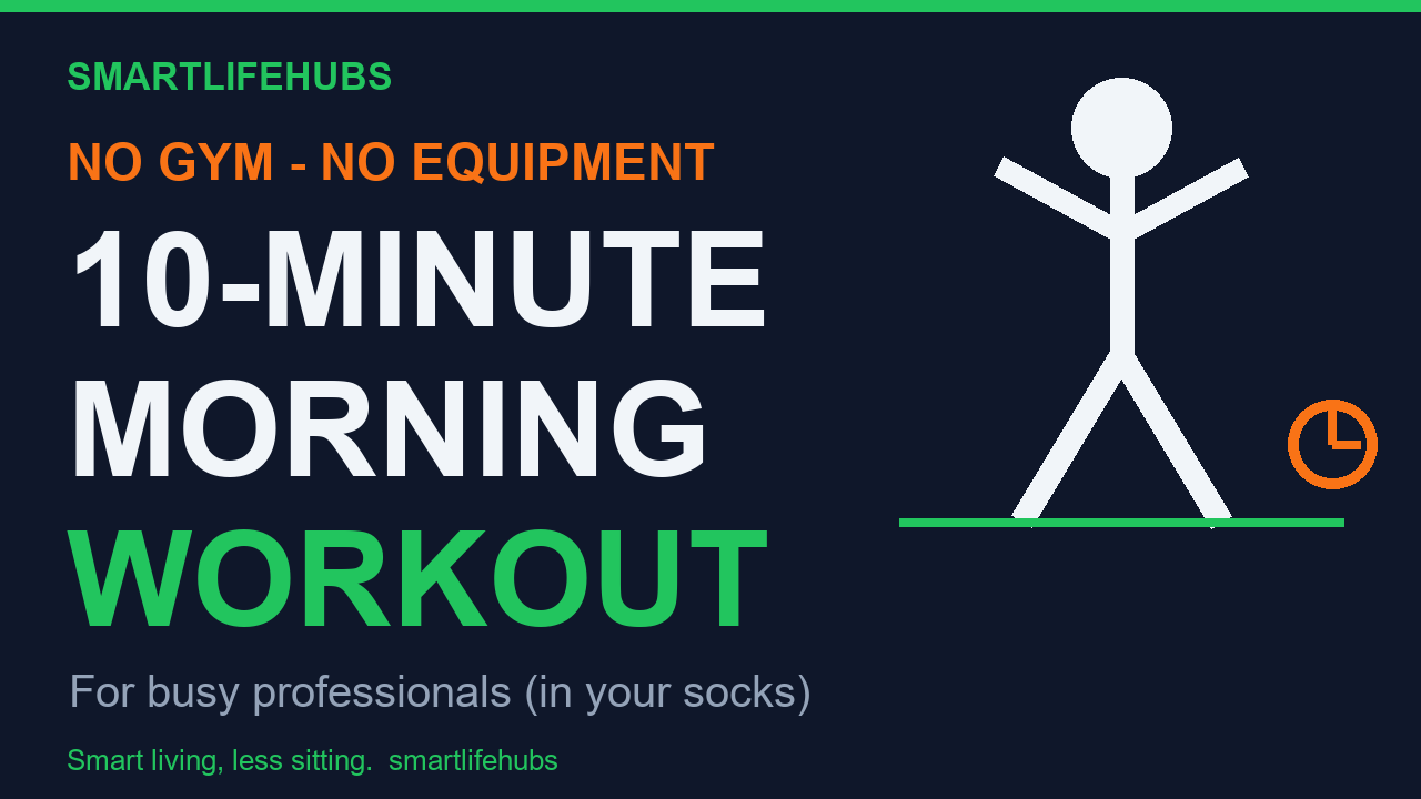 10-Minute Morning Fitness Routine for Busy Professional